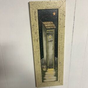 “Tinkle Tinkle Little Star” Outhouse Bathroom Art